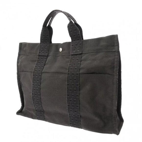 HERMES Her Line MM old model gray tote bag - Picture 2 of 12